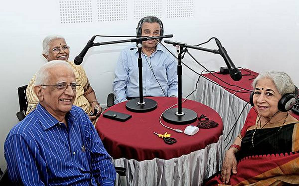 Podcasting Project for Senior Citizens launched in Coimbatore