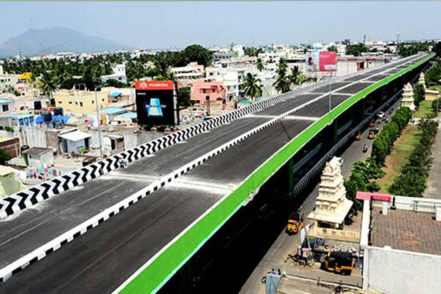 The flyovers are scheduled to open in March
