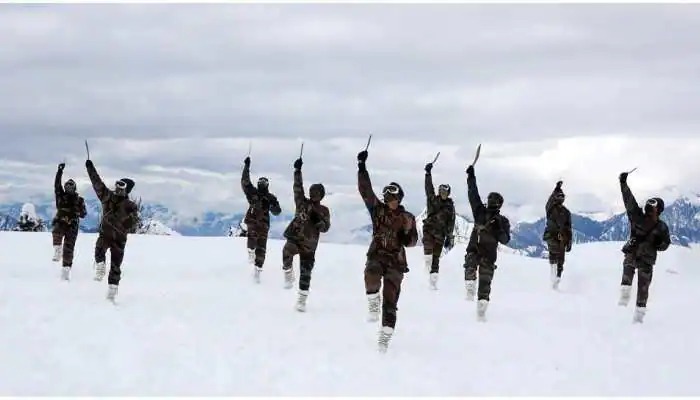 Indian army, Dance