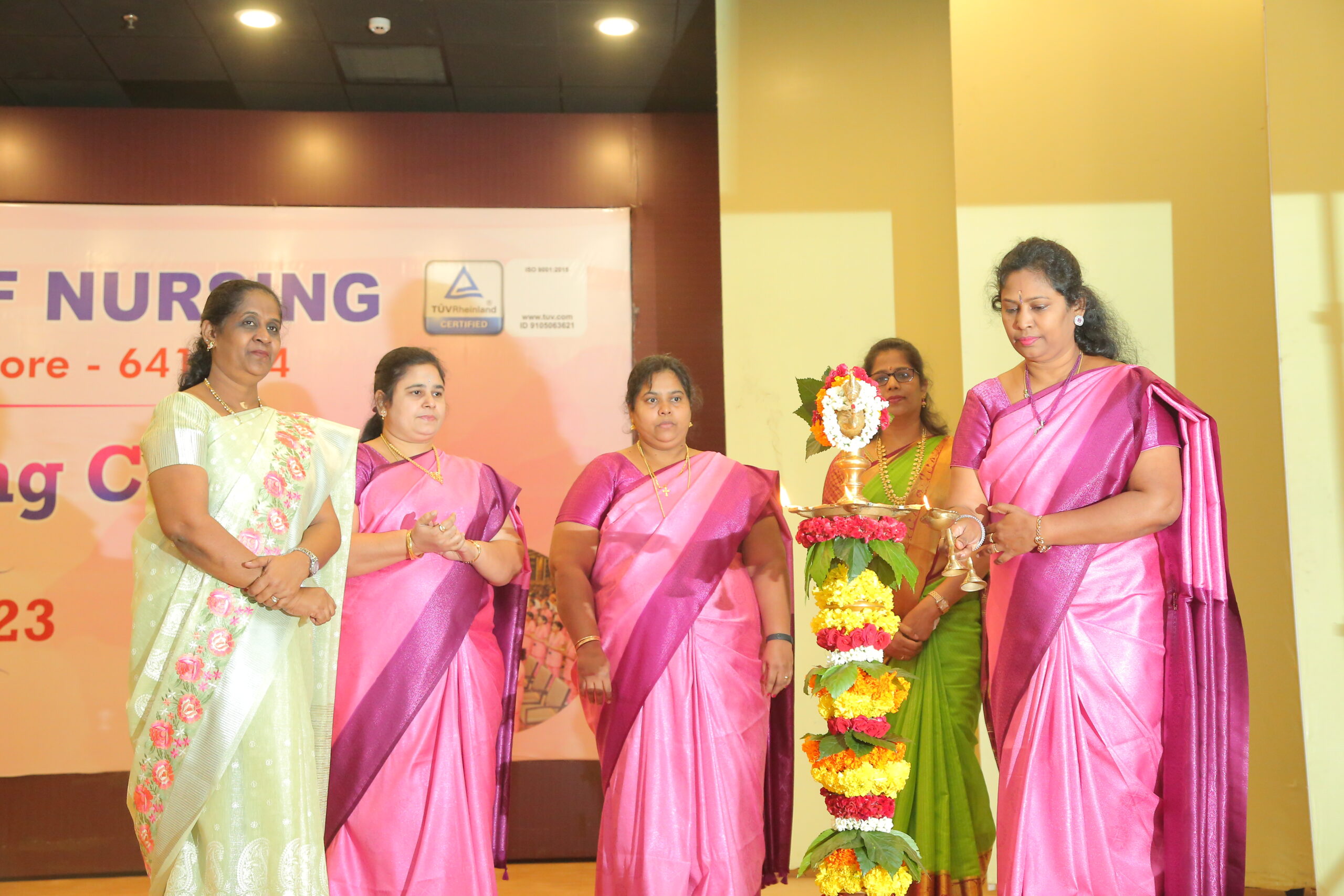 The Lamp Lighting Ceremony for the 29th Batch of B.Sc Nursing students of PSG College of Nursing